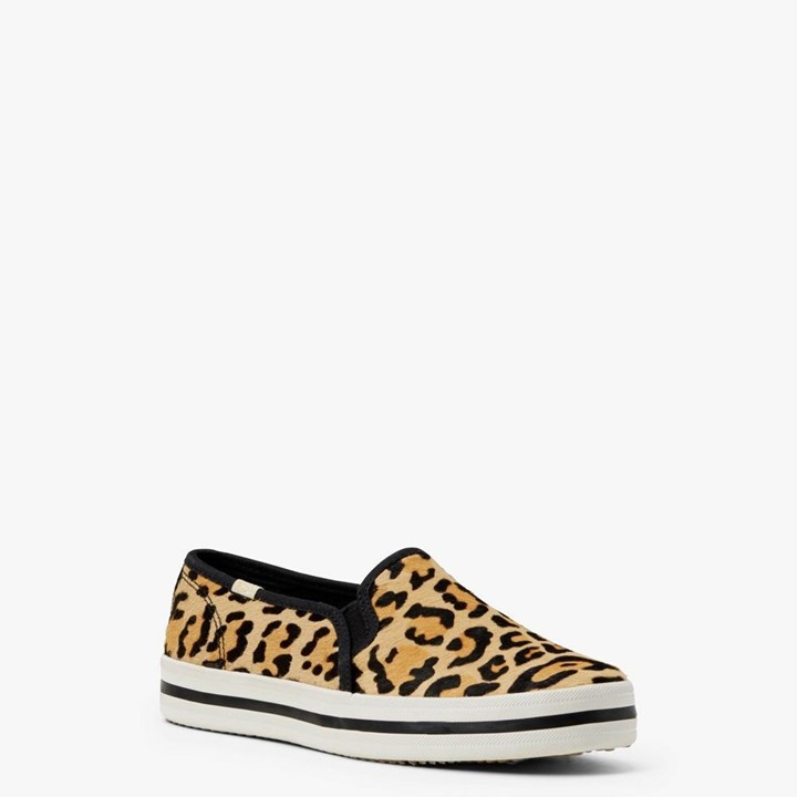 Women's Kate Spade x Keds Double Decker Sneakers Leopard | ZQ8390724