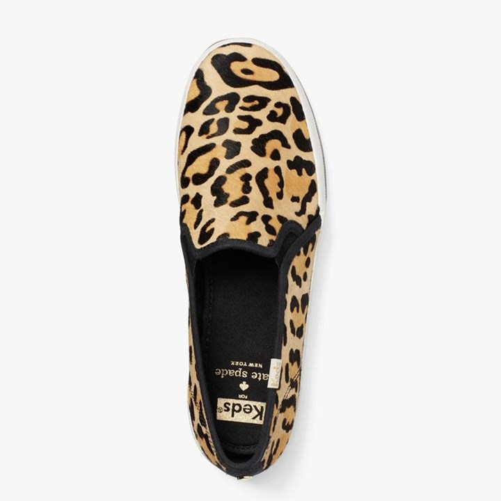 Women's Kate Spade x Keds Double Decker Sneakers Leopard | ZQ8390724