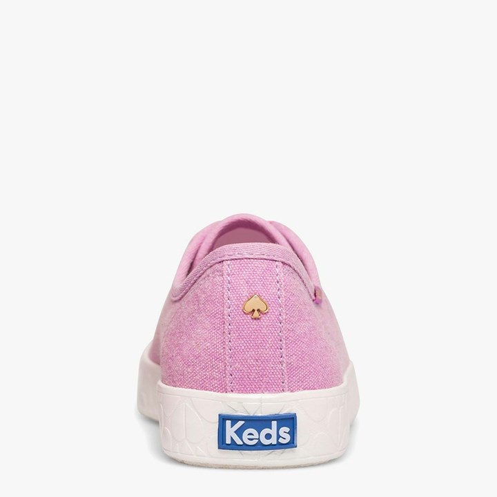 Women's Kate Spade x Keds Kickstart Logo Foxing Sneakers Pink | TF3756204