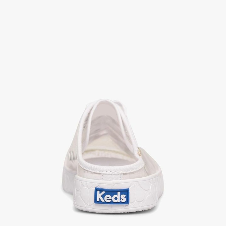 Women's Kate Spade x Keds Kickstart Mule Sneakers White | KU4827590